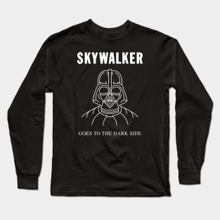 Goes To The Dark Side Long Sleeve T-Shirt